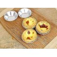 thumbnail image 4 of Thicker Cake Cup Egg Tart Pudding Mould DIY Tools 20 Pieces, 4 of 5