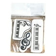 thumbnail image 2 of Denhf 3Pcs Musical Note Erasers, Pencil Erasers Set with Music Symbol Design, Novelty Music Themed Erasers for Choirs, Concerts, and Music Classrooms, Office Stationery Supplies, 3 Styles, White, 2 of 9