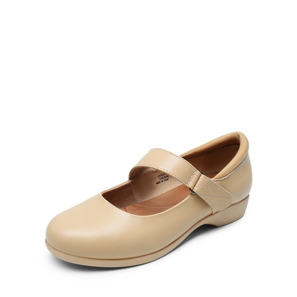DREAM PAIRS Ballet Mary Jane Flats para Mujer, Zapatos Planos de Vestir Oficina Negocios para Dama