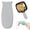 Gray(M), variant on Silicone Hot Handle Holder - Potholder for Cast Iron Skillets & Frying Pans - Heat Resistant Sleeve Grip Handle Cover,Yellow