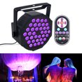 thumbnail image 3 of Yeacher 36 LEDs Par Light Stage Lamp with Controller AC110-240V Black, 3 of 8