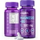 thumbnail image 1 of Suplemento Citrato de Magnesio 200 MG con Vitamina B6 | Vitaminas para Mujer y Hombre | Suplementos Alimenticios para Nervios y Metabolismo | Suplemento Vegano para el Alivio del Estrés | 90 Cápsulas, 1 of 8