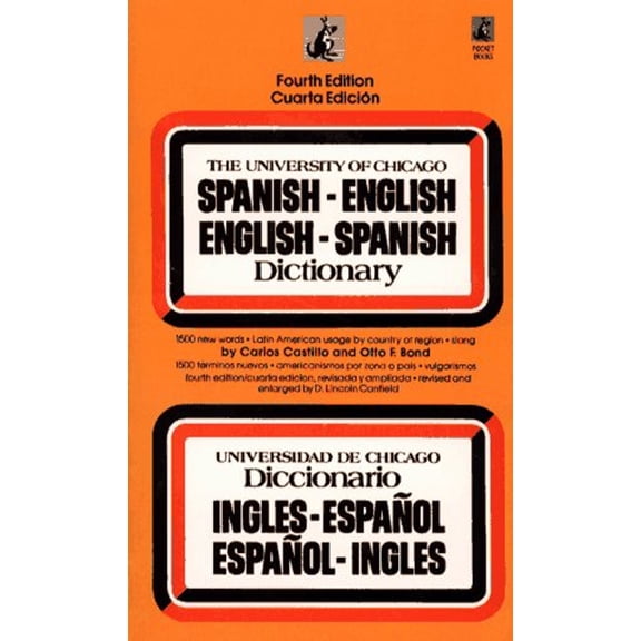 Pre-Owned The University of Chicago Spanish - English English - Spanish Dictionary (Unknown) 0671743481 9780671743482