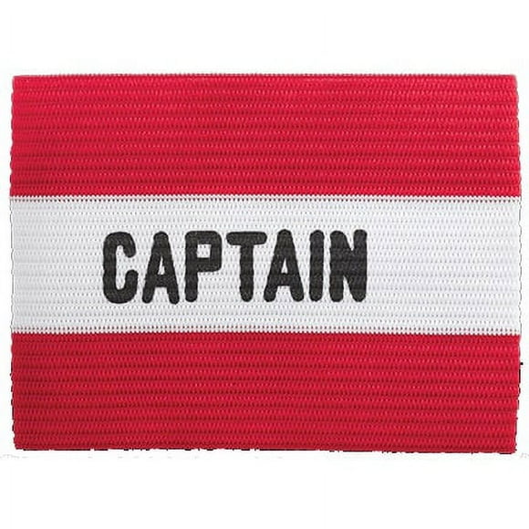 Kwik Goal Youth Captain Arm Band, Red