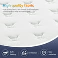 thumbnail image 6 of VFD 10 inch Twin XL Size Hybrid Mattress - Medium Firm, Memory Foam & Pocket Springs, Motion Isolation, Edge Support, Pressure Relief, Ship Compressed, 6 of 7