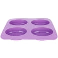 thumbnail image 4 of Oval , Multipurpose 4-Gird Non-Stick Candle   For Cupcakes For DIY Soaps For Desserts, 4 of 8