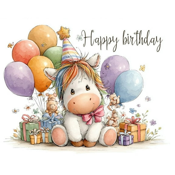 Paint by Numbers for Adults Kids Beginner Rainbow Unicorn Birthday Party DIY Acrylic Painting by Numbers Kits with Brushes Acrylic Pigment Home Decoration Gifts 16 x 20 inch