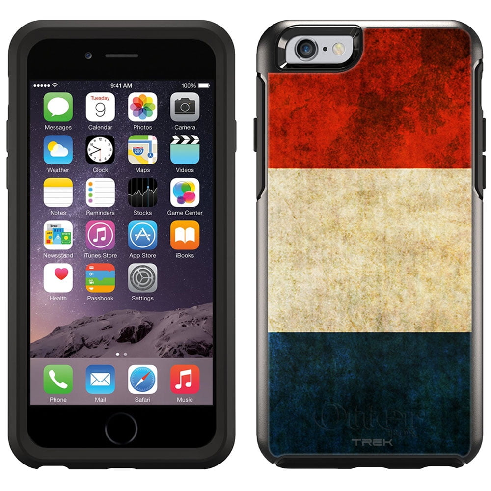 Skin Decal for OtterBox Symmetry Apple iPhone 6 Case Vintage Dutch Flag by Trek Media Group