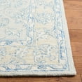 thumbnail image 3 of SAFAVIEH Micro-Loop Calista Oriental Runner Rug, Blue/Beige, 2'3" x 11', 3 of 8