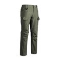 thumbnail image 2 of Men Multi Pocket Cargo Pants UPF50+ Stretch Tapered Light Daily Outdoor Pants S-XXL(1 pack), 2 of 10