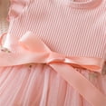 thumbnail image 6 of Miluxas Toddler Baby Girl Tulle Dress Summer Sleeveless Embroidery Sequin Princess Birthday Party Tutu Dress Pink 2 Years, 6 of 9