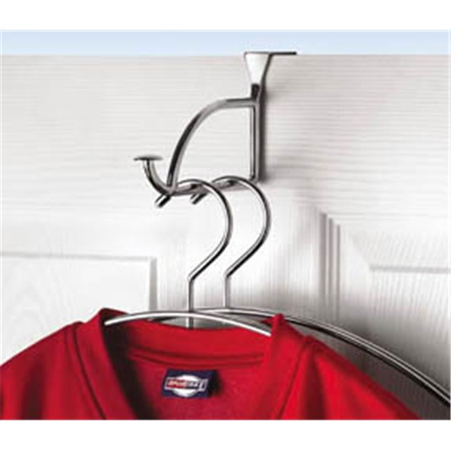 Chrome Stratford Over the Door Hanger Holder