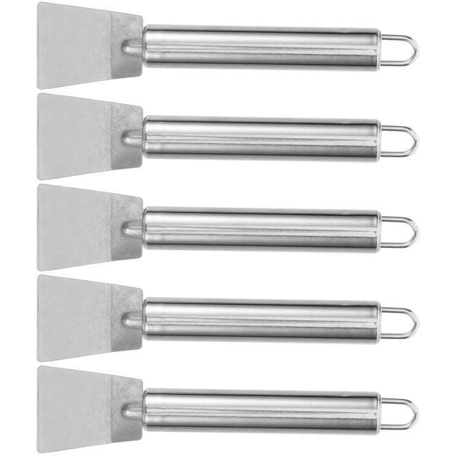 AURARMLET 5Pcs Ice Shovel for Frost Removal with Stainless Steel and Silver Color for Home Use