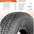 thumbnail image 3 of HALBERD ST225/75R15 Trailer Tires 10PR Load Range E Heavy Duty 225 75 15 Radial Trailer Tires Improve Traction in all-road condition Set 2, 3 of 8
