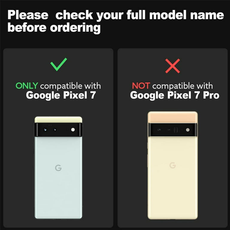 NO.1 Magnetic for Google Pixel 7a Case [Compatible with  MagSafe][Anti-Fingerprint][Slim Fit][Military Shockproof] Translucent Matte  Hard Back Pixel 7a