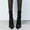 A_ Black, variant on Minimalist Thin Stiletto Mid Calf Sock Boots for Women, Black Stretch Knit Pointed Toe Solid Stylish Fall Fashion Booties Black 38