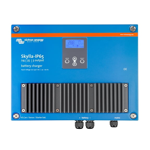 Victron Skylla-IP65 24/35 3-Bank 120-240VAC Battery Charger [SKY024035100]
