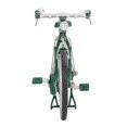 thumbnail image 4 of 1:10 Alloy Bicycle Model Vintage Miniature Simulation Collection Free Standing Bike Model with Inflator Briefcase Green, 4 of 4