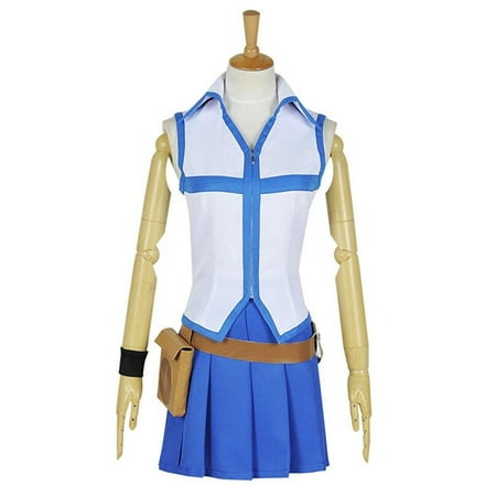 Cosplaynow Fairy Tail Wizard Lucy Heartfilia Cosplay Costume White