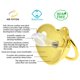 thumbnail image 2 of Chupete ANFENG Bling personalizado Golden Baby con clips (C), 2 of 6