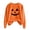 C243 Gold, variant on CONZONE Halloween Womens Sweatshirts Pumpkin Graphic Oversized Sweatshirt for Women Spooky Season Fall Winter Pullover Tops