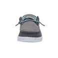 thumbnail image 2 of Hey Dude Boy's Wally Youth Sox Sharkskin Size 6  Boys Shoes  Boy's Lace Up Loafers  Comfortable & Light-Weight, 2 of 6