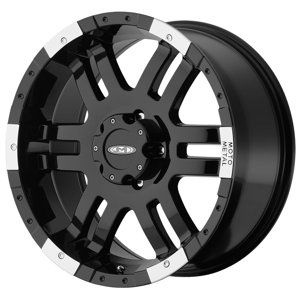 Moto Metal MO951 16x9 8x170 12mm Black/Machined Wheel Rim