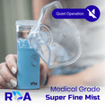 thumbnail image 5 of Portable Ultrasonic Breathing System, Humidify any liquid, with Rechargeable Battery & Whisper quiet for Home and Travel, 5 of 8