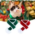 thumbnail image 3 of Dengjunhu Dog Xmas Scarf Super Soft Cartoon Ornament Design Friendly to Skin Enhance Atmosphere Pet Dog Costume Holiday Dress-up Scarf Pet Supplies, 3 of 7