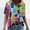 Purple#2, variant on Womens Plus Size Tops under $5,Women's Loose Casual Short Sleeve V Neck T Shirts Printed Tshirts Blouses Multicolor XXXXXL
