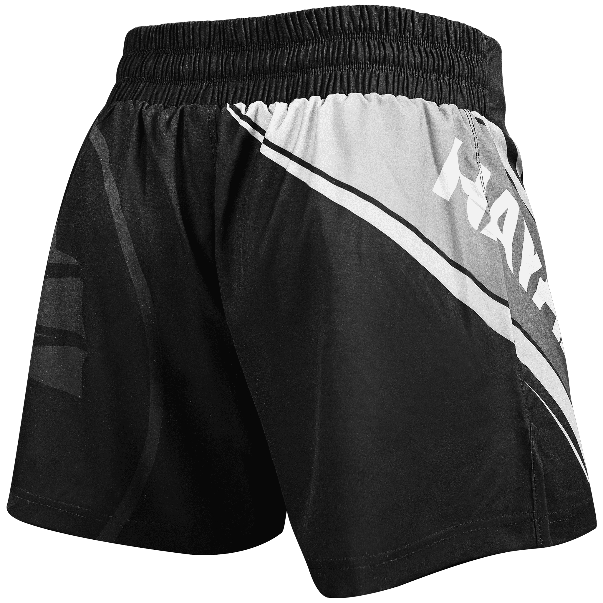 30 Gray/White Small Hayabusa Kickboxing MMA Shorts - Free Shipping 
