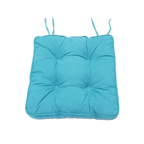 Almohadilla de pana Billuyoard para silla cojín de suelo antideslizante color azul Lago