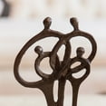 thumbnail image 5 of Danya B. 8.5 in Cast Bronze Abstract Figure Family of 4 Ring of Love Statue, 5 of 5