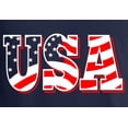 thumbnail image 2 of USA Flag Letters Tank Top, 2 of 3