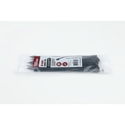 (3 pack) Hyper Tough 8 inch 75lb Cable Ties UV Resistant Black 50 Count