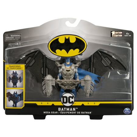 Batman 4-Inch Mega Gear Deluxe Action Figure (Style May Vary)
