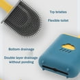 thumbnail image 5 of Silicone Toilet Brush with Toilet Brush Holder Creative Cleaning Brush Set, 5 of 5