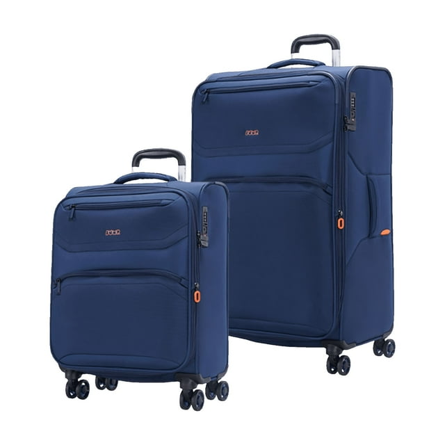 JUMP (Moorea) 2-Piece Luggage Set French Masterpiece Collection Ultra-Light, Expandable with TSA Lock (Carry-On+Medium)