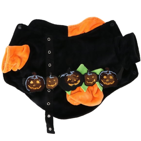CHICIRIS Dog Winter Clothes,Pumpkin Dog Costume,Dog Pumpkin Costume Funny Christmas Cosplay Clothes for Small Dogs