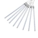thumbnail image 3 of Nieve que cae gota de agua carámbano luz de jardín impermeable fiesta de vacaciones boda LED luz de lluvia enchufe de EE. UU. 8 tubos 50 cm Methold HA2465-05B*2, 3 of 7