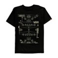 thumbnail image 1 of Vans - Camiseta con gráfico disperso para hombre, color negro, extragrande Vans Camiseta gráfica, 1 of 1