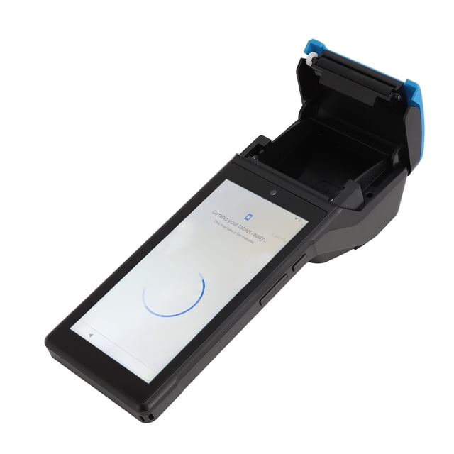 POS PDA Receipt Printer, 58mm Thermal Printer with 5.5 Inch Touchscreen for 12.0, Handheld POS Receipt Printer, Support 4G LTE WiFi BT NFC