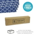 thumbnail image 7 of SussexHome Lattice Design 9" X 28" Stair Treads - 70 % Cotton Anti-Slip Carpet Strips for Indoor Stairs-Easy to Install Runner Rugs with Double Adhesive Tape-Safe, Extra-Grip, 7-Pack-Navy, 7 of 7