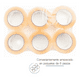 thumbnail image 4 of Pack Cinta Adhesiva Bloosom  Transparente De Empaque, 48mm X 150m, 36Pzas Transparente, 4 of 4
