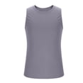 thumbnail image 5 of Tank Tops for Men Moisture Wicking Cotton Sleeveless Shirts Muscle Gym Workout Casual Summer Loose Fit Tank Tops, 5 of 6