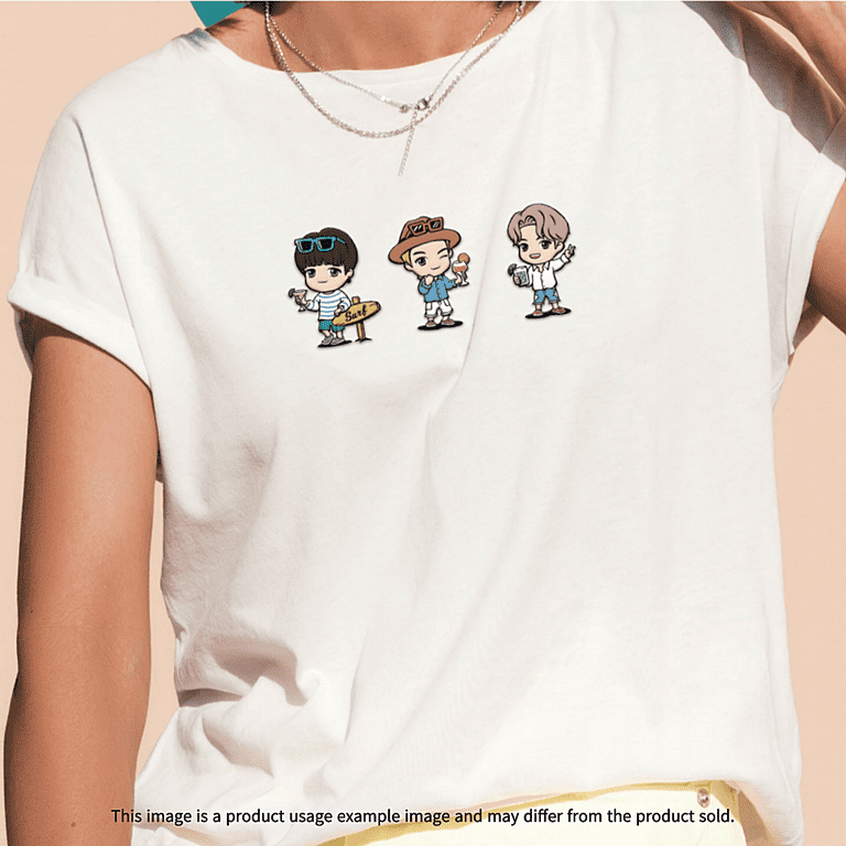 防弾少年団(BTS) - BTS BASIC ロゴ Tシャツ Lサイズ suga BTS TinyTAN Wappen Basic Suga(1-3) - Walmart.com