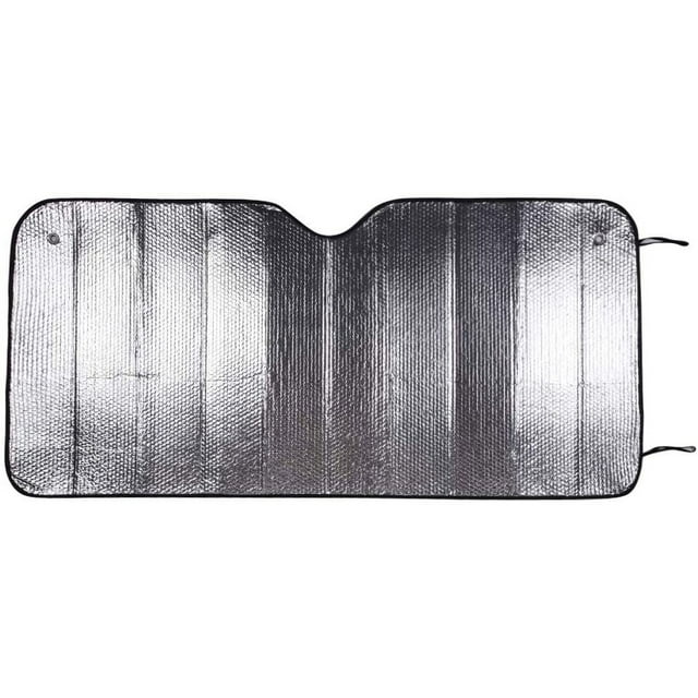 Parasol plegable resistente a los rayos UV para parabrisas delantero, 130 x 60 cm, 2 mm de grosor