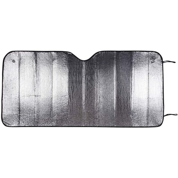 Parasol plegable resistente a los rayos UV para parabrisas delantero, 130 x 58,4 cm, 2 mm de grosor