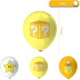 thumbnail image 4 of 10 globos de látex con forma de Mario Bros, decoraciones de cumpleaños, globos redondos con forma de dibujos animados, regalos de fiesta, suministros para fiestas, 4 of 4