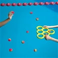 thumbnail image 7 of BESTSKY Pool Toss Game with Floating Score Board,Foam Cornhole Set with 10 Colorful Balls,Swimming Pool Party Toys for Family, 7 of 7